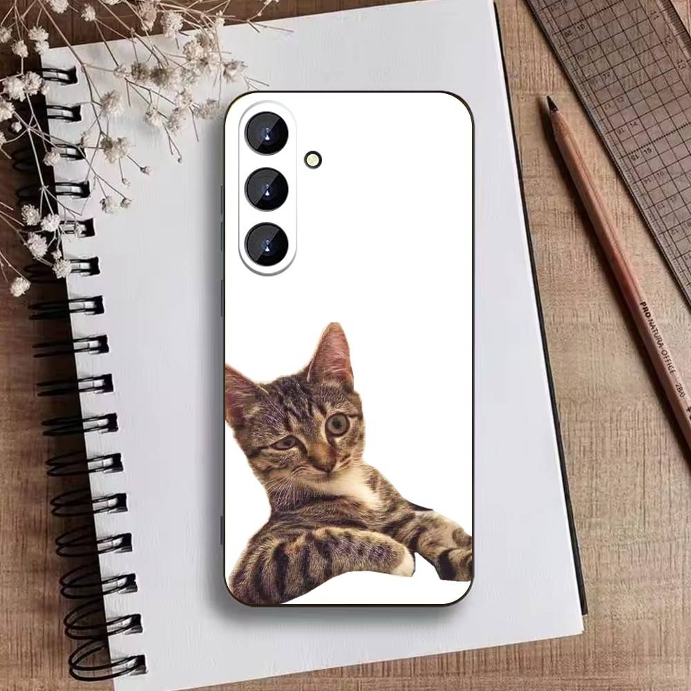 Big-eyed Goofy CAT Silly Phone Case For Samsung Galaxy A73,A72,A71,A70,A52,A51 Others Soft Black Cover Samsung a12
Big-eyed Goofy CAT Silly Phone Case For Samsung Galaxy A73,A72,A71,A70,A52,A51 Others Soft Black Cover Samsung a12