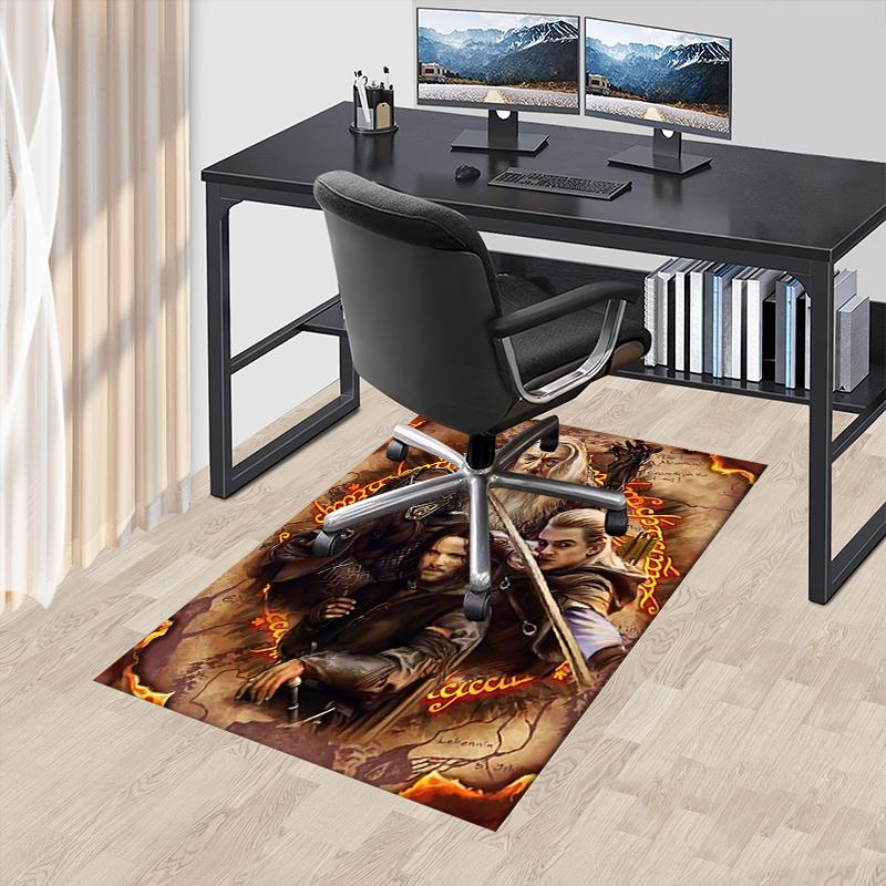 Middle-earth,Fellowship Polyester Office Carpet Chair Mats, Home Decor Dormitory Floor Protector with Anti-Skid Backing, Large Area Coverage 60cm by 90cm
Middle-earth,Fellowship Polyester Office Carpet Chair Mats, Home Decor Dormitory Floor Protector with Anti-Skid Backing, Large Area Coverage 60cm by 90cm