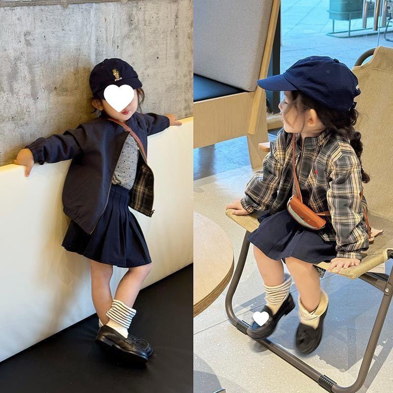 Korean-Style Kids Reversible Baseball Jacket for Boys and Girls - Trendy Spring & Autumn Fashion Outerwear 90
Korean-Style Kids Reversible Baseball Jacket for Boys and Girls - Trendy Spring & Autumn Fashion Outerwear 90