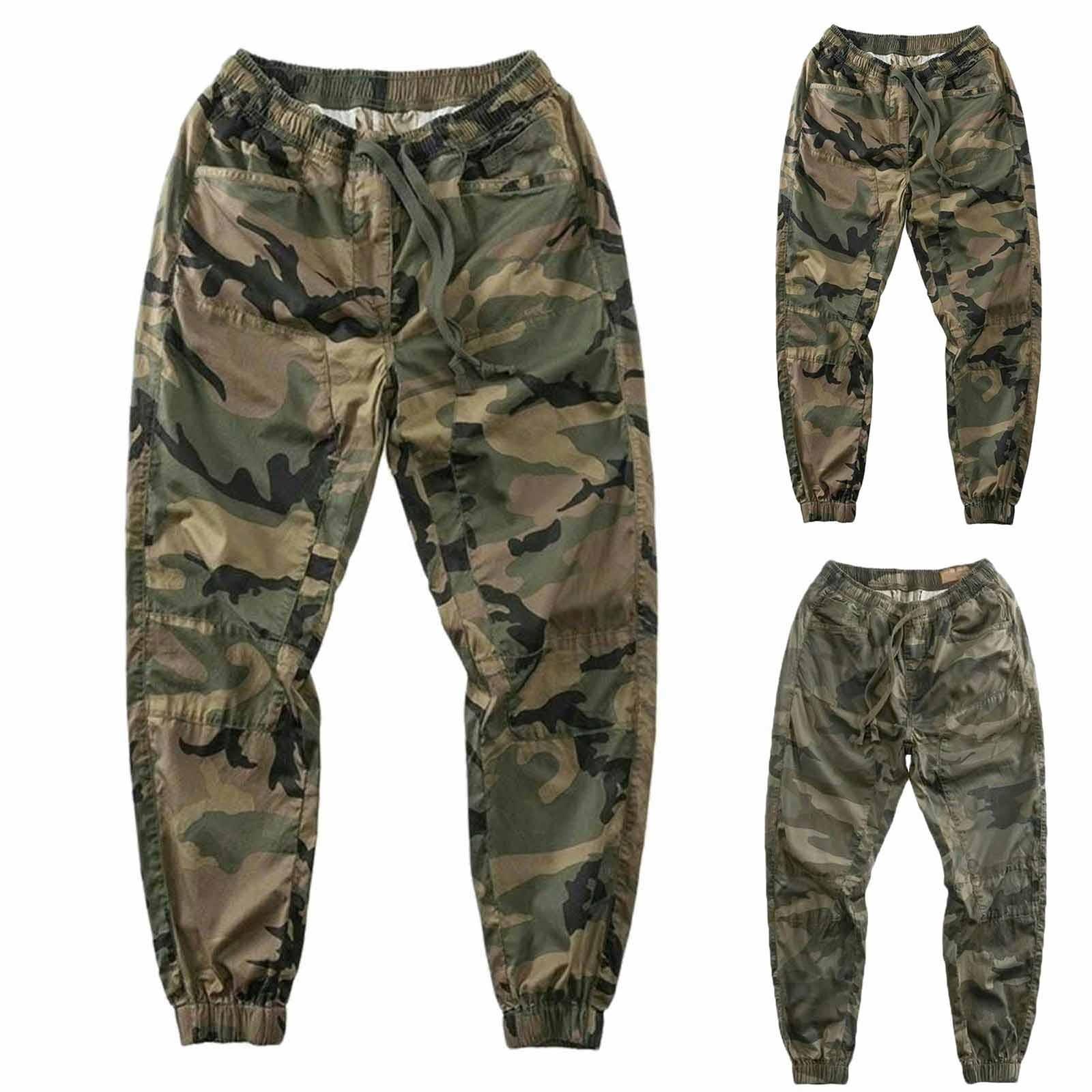 Men s Camouflage Multi-Pocket Cargo Pants Men s Outdoor Drawstring Cargo Pants M
Men s Camouflage Multi-Pocket Cargo Pants Men s Outdoor Drawstring Cargo Pants M