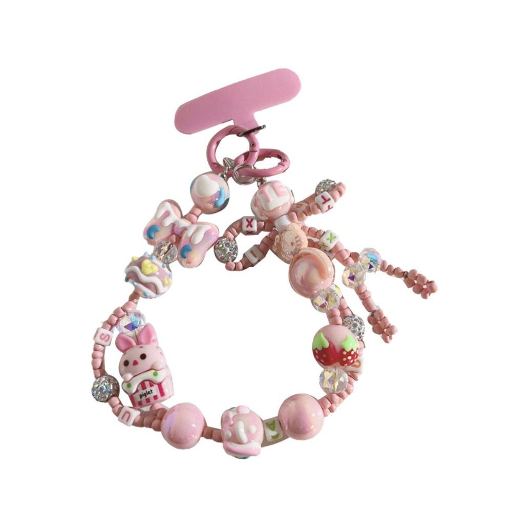 Handmade Bead Mobile Phone Lanyard Plastic Rope Buckle Mobile Phone Strap New Phone Back Clip
Handmade Bead Mobile Phone Lanyard Plastic Rope Buckle Mobile Phone Strap New Phone Back Clip