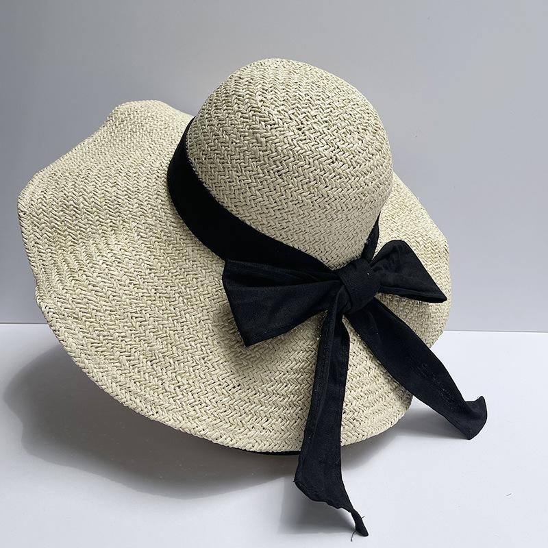Bow Big-Brimmed Straw Hat For Women, Good-Looking In Summer, Sun Protection And Face, Small Beach Seaside Uv Protection Sun Hat M(56-58cm)
Bow Big-Brimmed Straw Hat For Women, Good-Looking In Summer, Sun Protection And Face, Small Beach Seaside Uv Protection Sun Hat M(56-58cm)