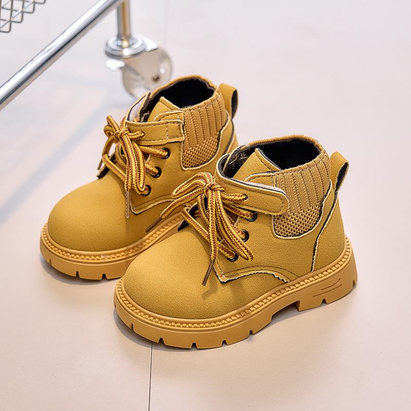 New autumn children s Martin boots, fashionable and versatile, simple yellow boots for boys and girls, leather short boots 21-25Code(One Hand5Doub жовтий
New autumn children s Martin boots, fashionable and versatile, simple yellow boots for boys and girls, leather short boots 21-25Code(One Hand5Doub жовтий