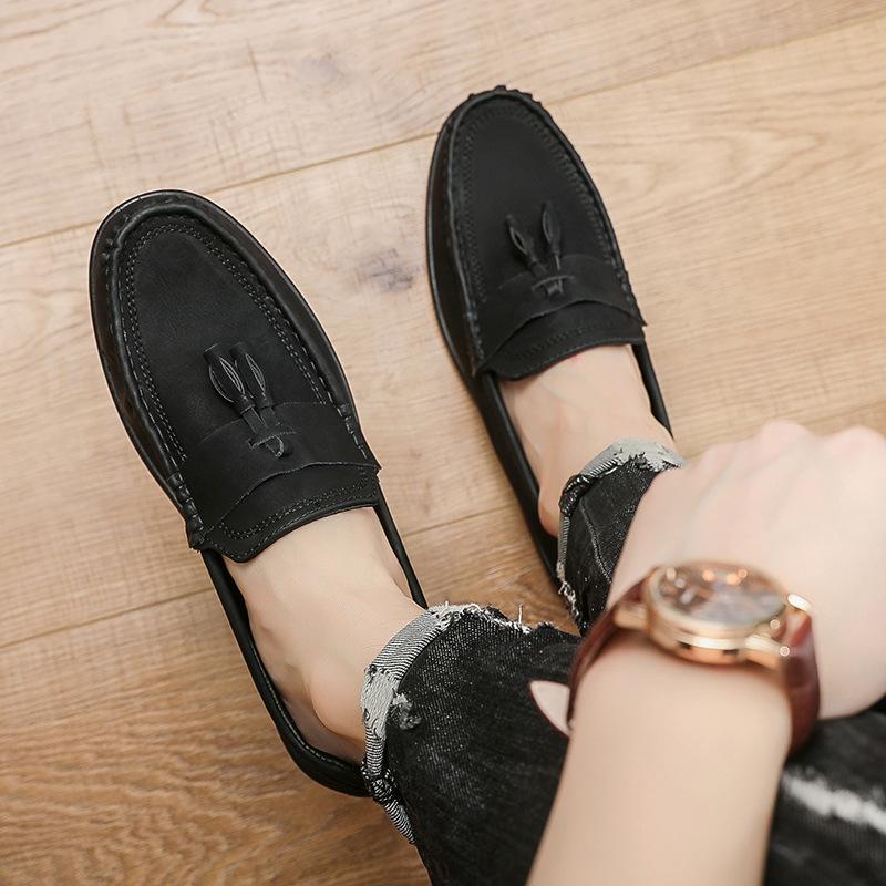 Doudou shoes men s fringed loafers new popular men s one-pedal business casual leather shoes spring and autumn single shoes 39
Doudou shoes men s fringed loafers new popular men s one-pedal business casual leather shoes spring and autumn single shoes 39