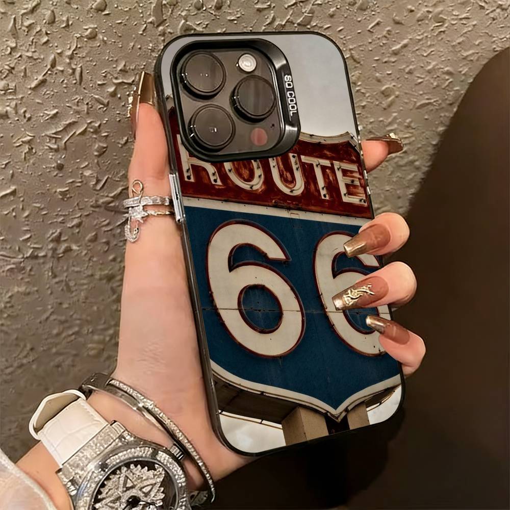 A-American R-Route 66 Phone Case For iPhone 17,16,15,14,13,12,11 Plus,Pro Max,XS,Colorful Silver Phone case Funda Cover iPhone14Pro
A-American R-Route 66 Phone Case For iPhone 17,16,15,14,13,12,11 Plus,Pro Max,XS,Colorful Silver Phone case Funda Cover iPhone14Pro