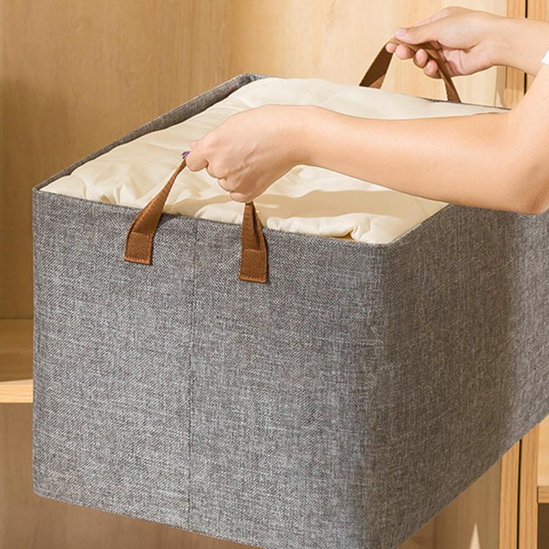 Home 26L Organizer Bag Foldable Metal+Cloth Storage Box for Clothes,Blankets Grey
Home 26L Organizer Bag Foldable Metal+Cloth Storage Box for Clothes,Blankets Grey