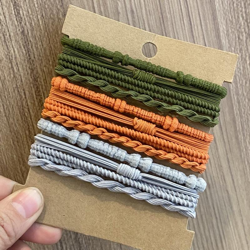 12 шт. Бохо браслет резинки для волос для женщин эластичные резинки для волос для девочек черный браслет веревка для волос держатель для хвостика повязки для волос
12 шт. Бохо браслет резинки для волос для женщин эластичные резинки для волос для девочек черный браслет веревка для волос держатель для хвостика повязки для волос