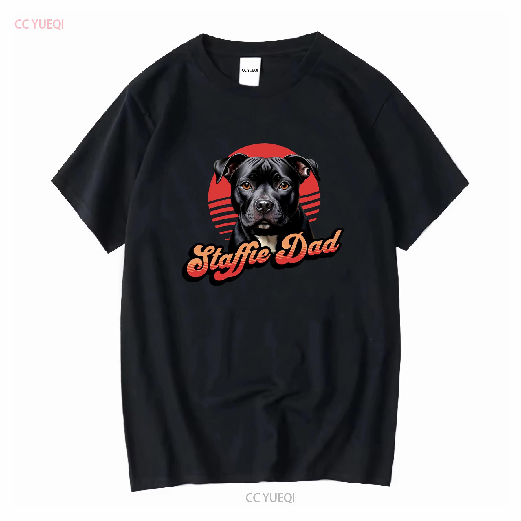 Staffordshire Bull Terrier T Shirt Staffy Staffie Dog Dad tee Father owner gift long or short sleeves vintage Washed Versatile 4XL
Staffordshire Bull Terrier T Shirt Staffy Staffie Dog Dad tee Father owner gift long or short sleeves vintage Washed Versatile 4XL