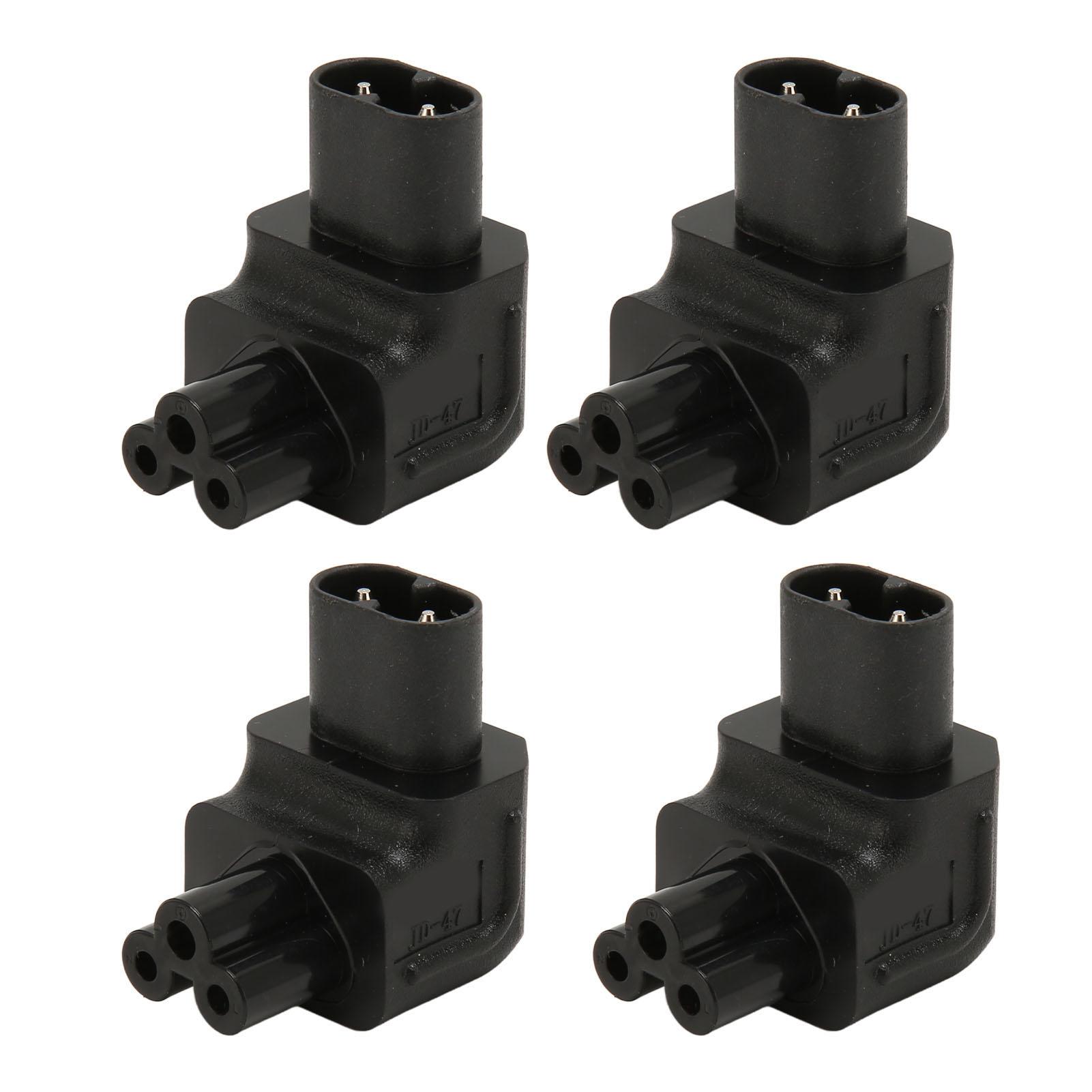 4pcs IEC320 C8 to IEC320 C5 Power Adapter Professional Copper Computer Power Adapter for PDU
4pcs IEC320 C8 to IEC320 C5 Power Adapter Professional Copper Computer Power Adapter for PDU