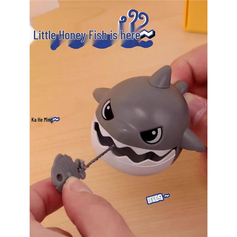 Biting Shark Pendant: Creative Decompression Toy & Keychain with Pull String Action Standard
Biting Shark Pendant: Creative Decompression Toy & Keychain with Pull String Action Standard