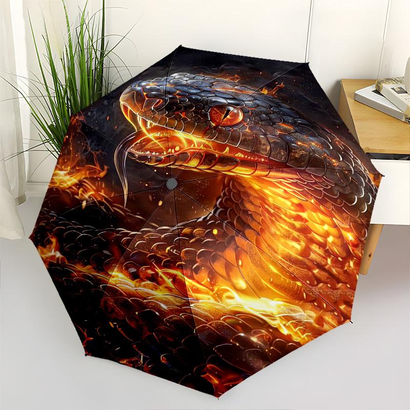 Serpent, Flame- Automatic umbrella, Four Seasons Portable Folding Umbrella, Suitable for Men and Women, Travel, Daily Compact Umbrella, Outd
Serpent, Flame- Automatic umbrella, Four Seasons Portable Folding Umbrella, Suitable for Men and Women, Travel, Daily Compact Umbrella, Outd