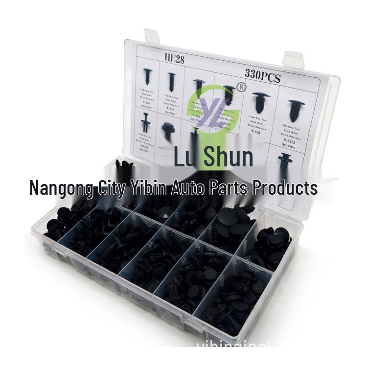 Набор из 330 штук в коробке, быстросъемные крепежи для бампера Honda Toyota и елочные пистоны
Набор из 330 штук в коробке, быстросъемные крепежи для бампера Honda Toyota и елочные пистоны