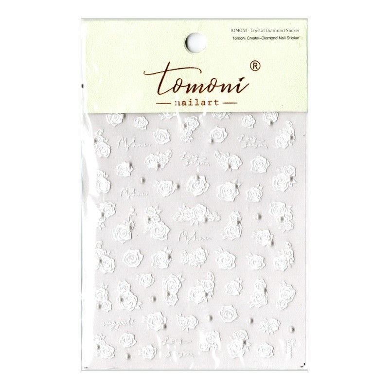 Early Transparent Rose Nail Sticker Bright Crystal Relief Craft Three-Dimensional Classic Style Black and White Bows Back Glue Flower Ornaments First Penetration Rose (to 2969 Crystal Diamond)
Early Transparent Rose Nail Sticker Bright Crystal Relief Craft Three-Dimensional Classic Style Black and White Bows Back Glue Flower Ornaments First Penetration Rose (to 2969 Crystal Diamond)