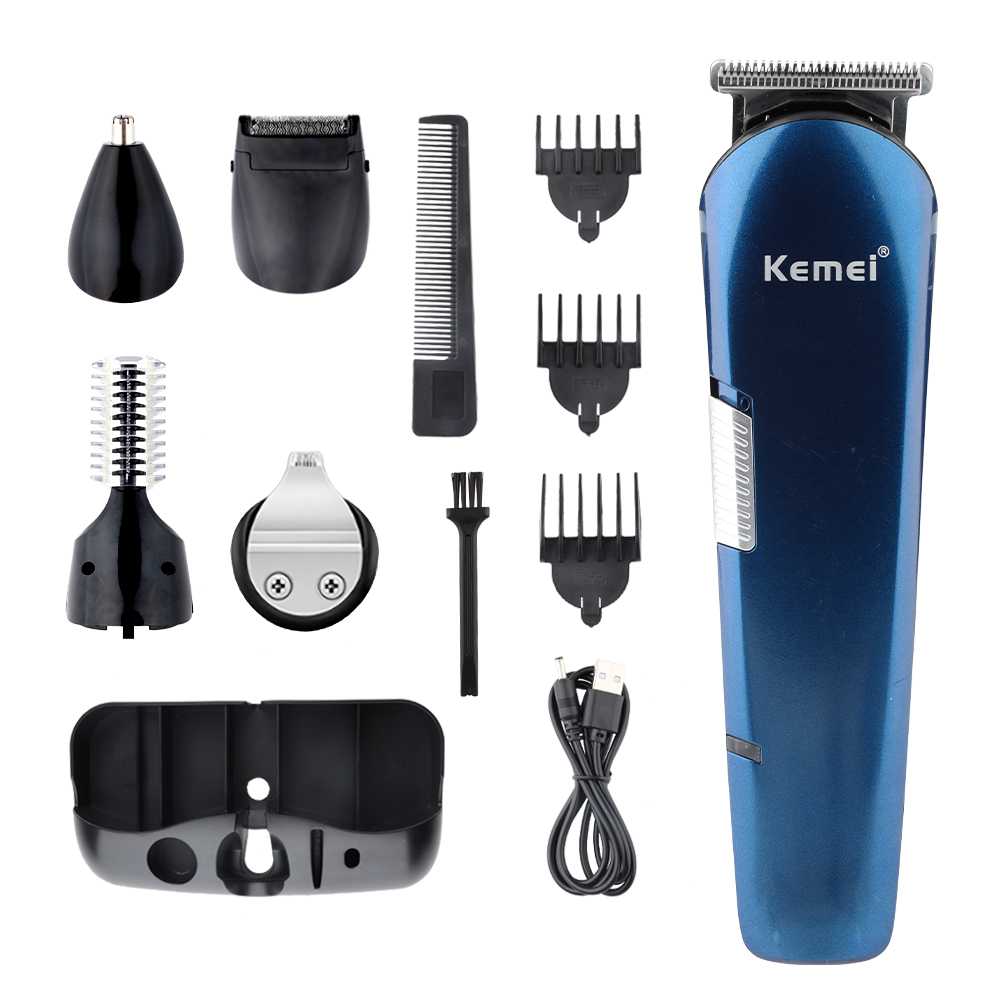 Kemei-550 5 в 1, многофункциональная машинка для стрижки волос, бритва для носа, ушей, триммер для бровей, четыре головки для мужчин, зарядка от USB, триммер для бороды
Kemei-550 5 в 1, многофункциональная машинка для стрижки волос, бритва для носа, ушей, триммер для бровей, четыре головки для мужчин, зарядка от USB, триммер для бороды