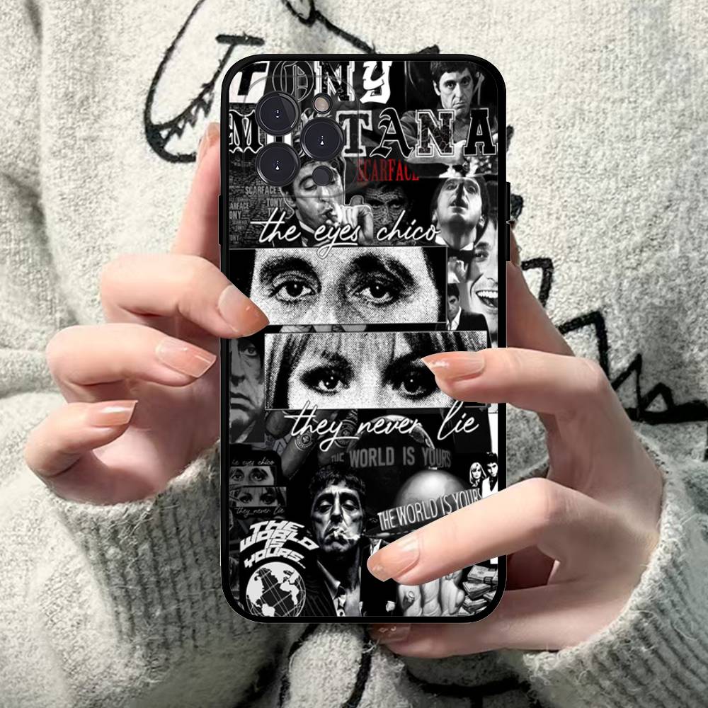 Film Scarface Tony Montana Phone Case For IPhone 17 16 15 14 13 12 11 Pro Max Plus Mini Silicone Black Cover iPhone 13
Film Scarface Tony Montana Phone Case For IPhone 17 16 15 14 13 12 11 Pro Max Plus Mini Silicone Black Cover iPhone 13