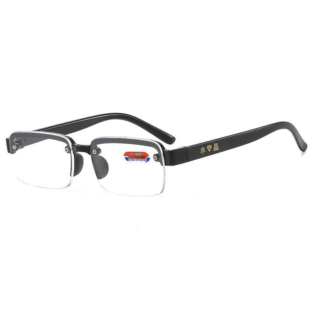HD Semi-Rimmed Retro Reading Glasses for Presbyopia - Blue Light Blocking for Men & Women +4.00
HD Semi-Rimmed Retro Reading Glasses for Presbyopia - Blue Light Blocking for Men & Women +4.00
