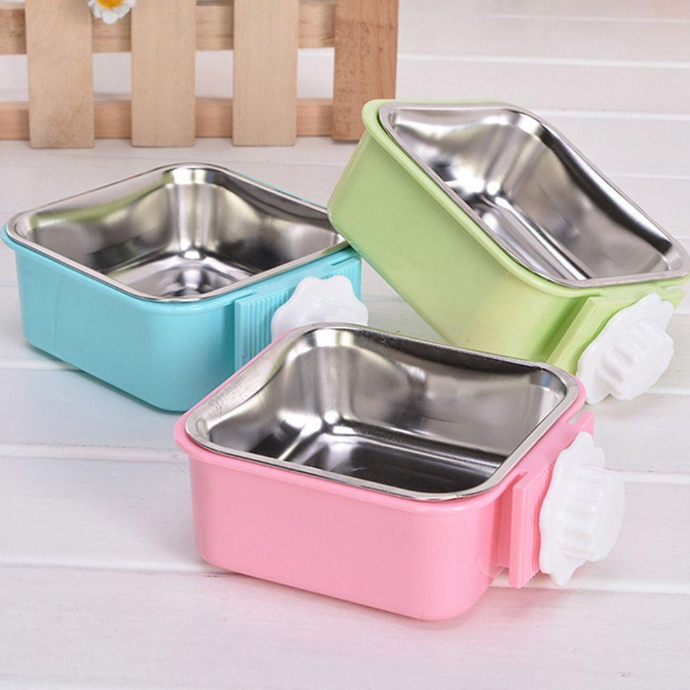 Hamster Plastic Detachable Hanging Stainless Steel Container Dog Crate Bowl Food Dish Water Feeder S розовый
Hamster Plastic Detachable Hanging Stainless Steel Container Dog Crate Bowl Food Dish Water Feeder S розовый