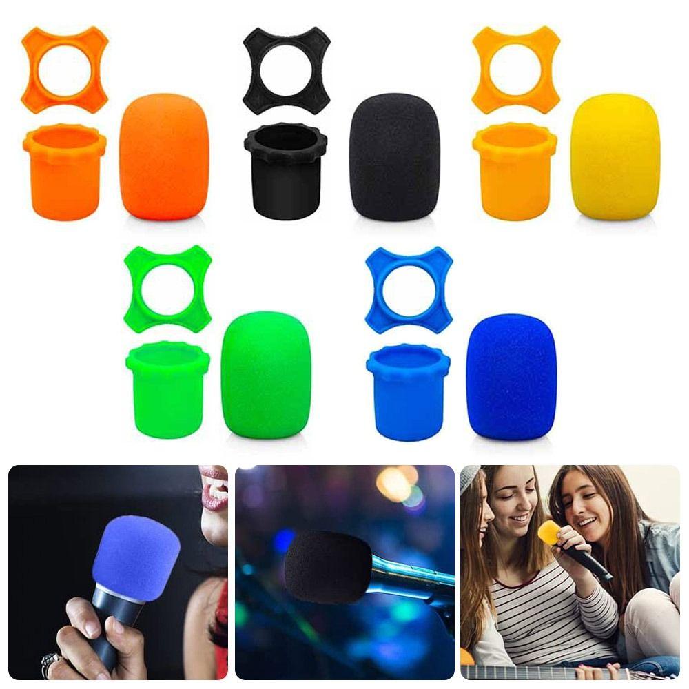 Microphone Anti Rolling Windscreen Cover Microphone Windscreen Foam Cover Bottom Rod Holder
Microphone Anti Rolling Windscreen Cover Microphone Windscreen Foam Cover Bottom Rod Holder