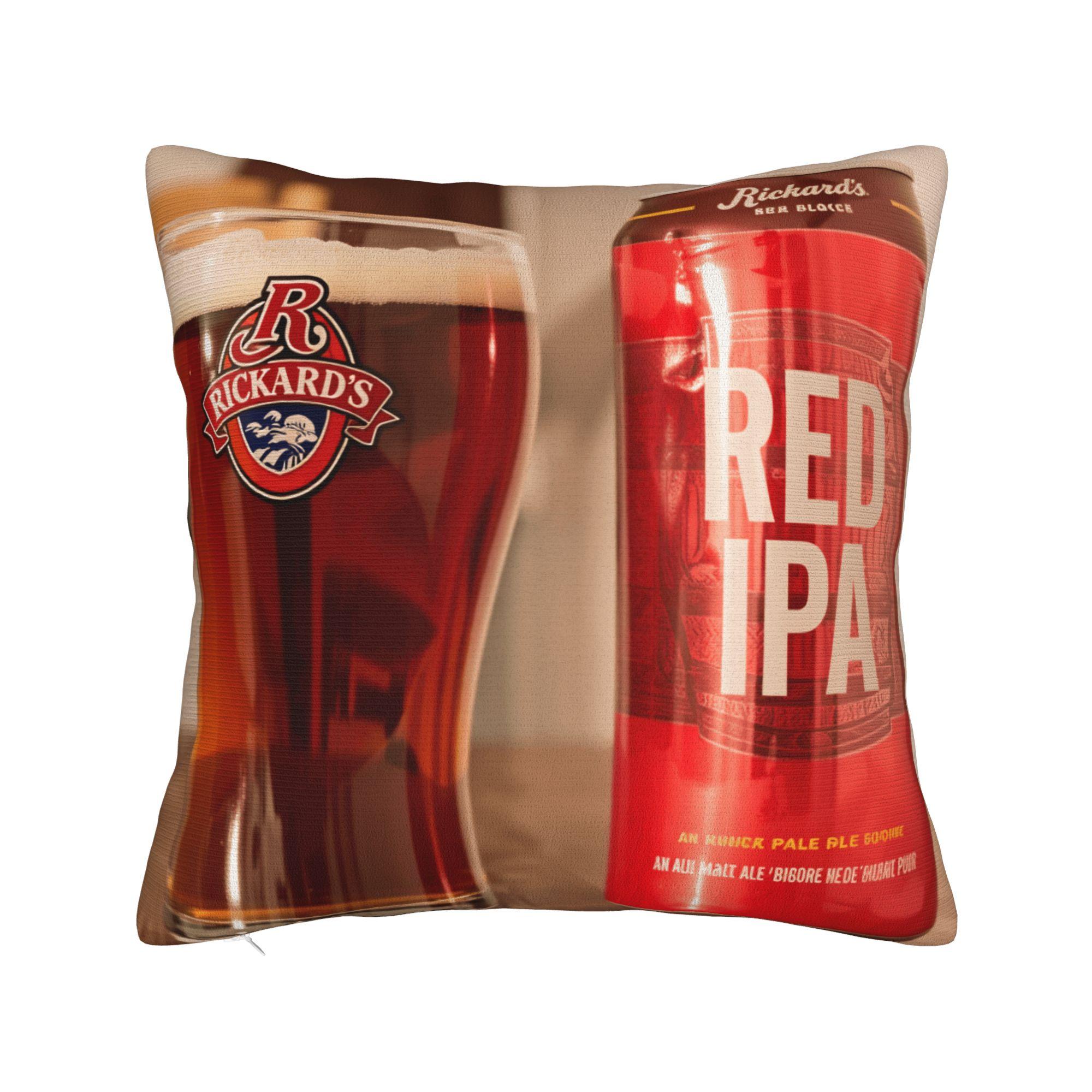 Red R-Rickard Beer Pillow Case Comfy Pillow Cover For Living Room Sofa Retro Trendy Pillowcases 12x12Inch
Red R-Rickard Beer Pillow Case Comfy Pillow Cover For Living Room Sofa Retro Trendy Pillowcases 12x12Inch