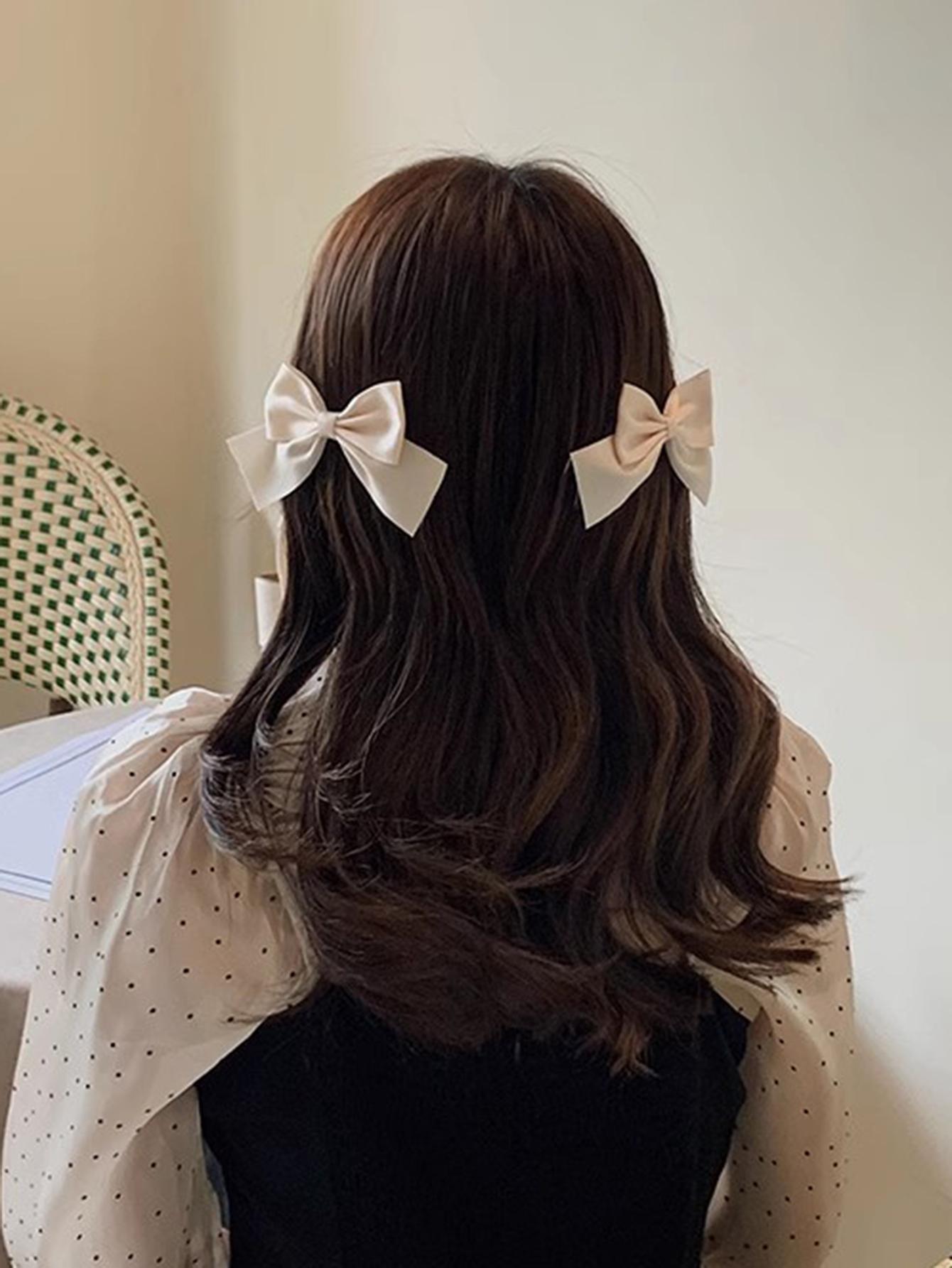Lystrfac 2Pcs/Lot Fashion Ribbon Bow Hair Clip for Women Girls Hairband Hair Accessories Headpiece
Lystrfac 2Pcs/Lot Fashion Ribbon Bow Hair Clip for Women Girls Hairband Hair Accessories Headpiece