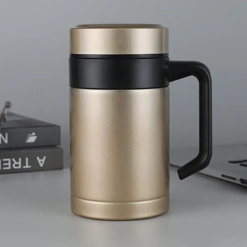 Stainless Steel Coffee Mug 450ML Insulation Water Bottle Cups Tumbler Thermos With Handle For Office золотий
Stainless Steel Coffee Mug 450ML Insulation Water Bottle Cups Tumbler Thermos With Handle For Office золотий