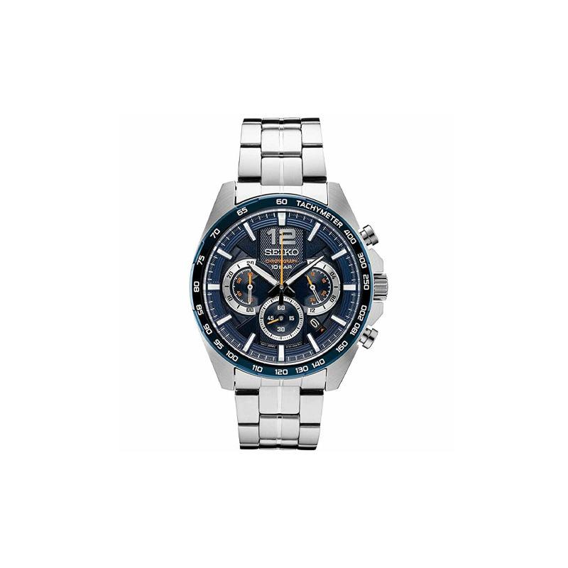 SEIKO Blue Steel Belt Quartz Steel Strap Men s Watch Blue Dial SSB345P1
SEIKO Blue Steel Belt Quartz Steel Strap Men s Watch Blue Dial SSB345P1