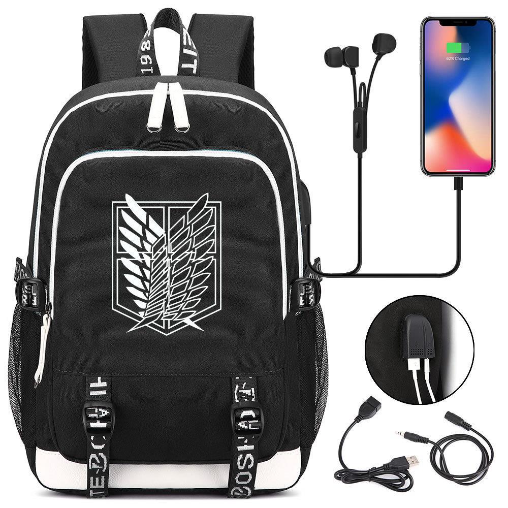 Anime Peripheral Youth School Bag Usb Men And Women Casual Backpack 17inch
Anime Peripheral Youth School Bag Usb Men And Women Casual Backpack 17inch