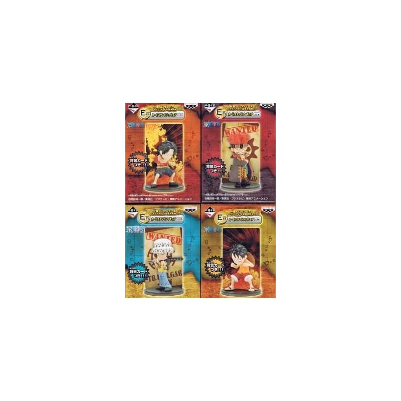 Ichiban Kuji one piece ~Marinford Final Battle~ E-Prize Card stand figure set of 4 types
Ichiban Kuji one piece ~Marinford Final Battle~ E-Prize Card stand figure set of 4 types