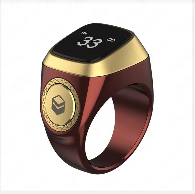 2026 IQibla Smart Zikr Ring Praise Tasbih Tally Electronic Digital Counter for Muslims Prayer Time Vibration Reminder Waterproof 18MM
2026 IQibla Smart Zikr Ring Praise Tasbih Tally Electronic Digital Counter for Muslims Prayer Time Vibration Reminder Waterproof 18MM