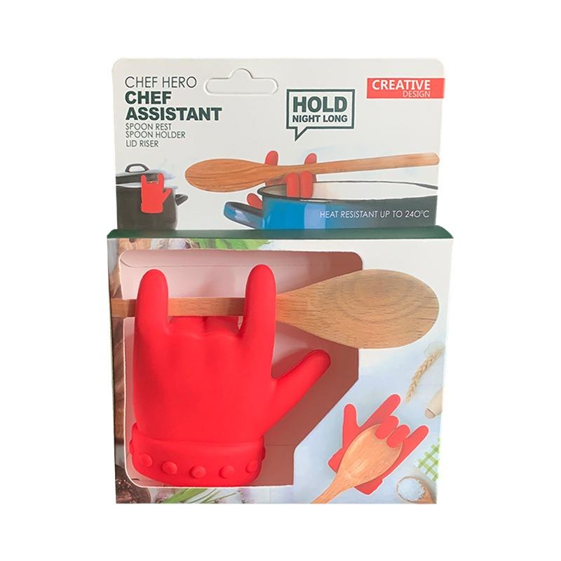 Creative Practical Kitchen Tool Finger Shaped Pot Lid Raiser Anti-Overflow Spoon Holder Prevent Soup Spilling Heat Resistant
Creative Practical Kitchen Tool Finger Shaped Pot Lid Raiser Anti-Overflow Spoon Holder Prevent Soup Spilling Heat Resistant