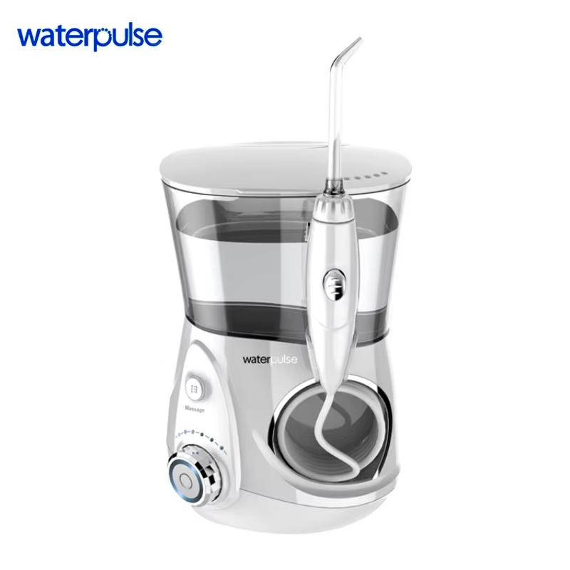 Ирригатор для полости рта Waterpluse V660, 12 режимов подачи воды, перезаряжаемый, 5 насадок для чистки зубов. белый
Ирригатор для полости рта Waterpluse V660, 12 режимов подачи воды, перезаряжаемый, 5 насадок для чистки зубов. белый