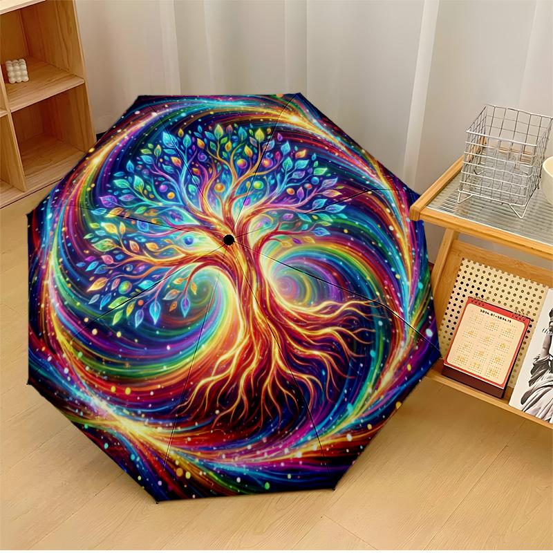 Colorful Christmas Tree Printed umbrella windproof folding umbrella portable sun and rain umbrella suitable for gifting
Colorful Christmas Tree Printed umbrella windproof folding umbrella portable sun and rain umbrella suitable for gifting