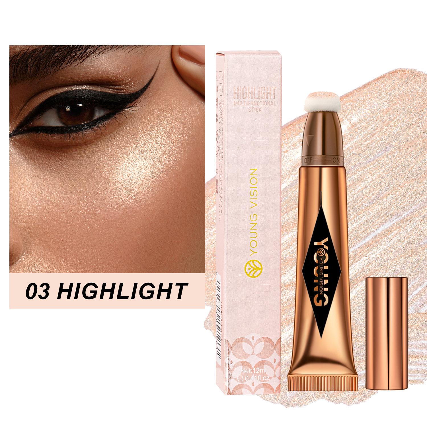 YOUNG VISION Air Cushion Румяна-хайлайтер в стике, многоцветные, водостойкие и устойчивые к поту жидкие румяна 03#
YOUNG VISION Air Cushion Румяна-хайлайтер в стике, многоцветные, водостойкие и устойчивые к поту жидкие румяна 03#