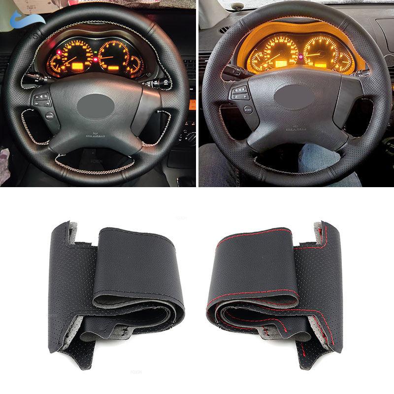 Оплетка на рулевом колесе автомобиля для Toyota Avensis 2003 2004 2005 2006 2007 из перфорированной кожи из микрофибры, отделка
Оплетка на рулевом колесе автомобиля для Toyota Avensis 2003 2004 2005 2006 2007 из перфорированной кожи из микрофибры, отделка