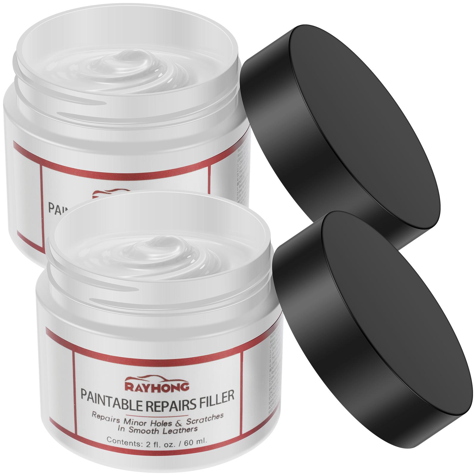 2 Pcs Leather Filler Paste Car Seat Scratch Crack Repair Leather Repair Agent Hole Filler Natural Flexible Leather Filler Paste білий
2 Pcs Leather Filler Paste Car Seat Scratch Crack Repair Leather Repair Agent Hole Filler Natural Flexible Leather Filler Paste білий