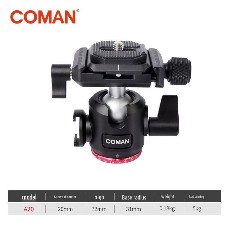 8Kman A20 Ball Head Tripod for DSLR Cameras - 360° Panoramic Photography Head
8Kman A20 Ball Head Tripod for DSLR Cameras - 360° Panoramic Photography Head