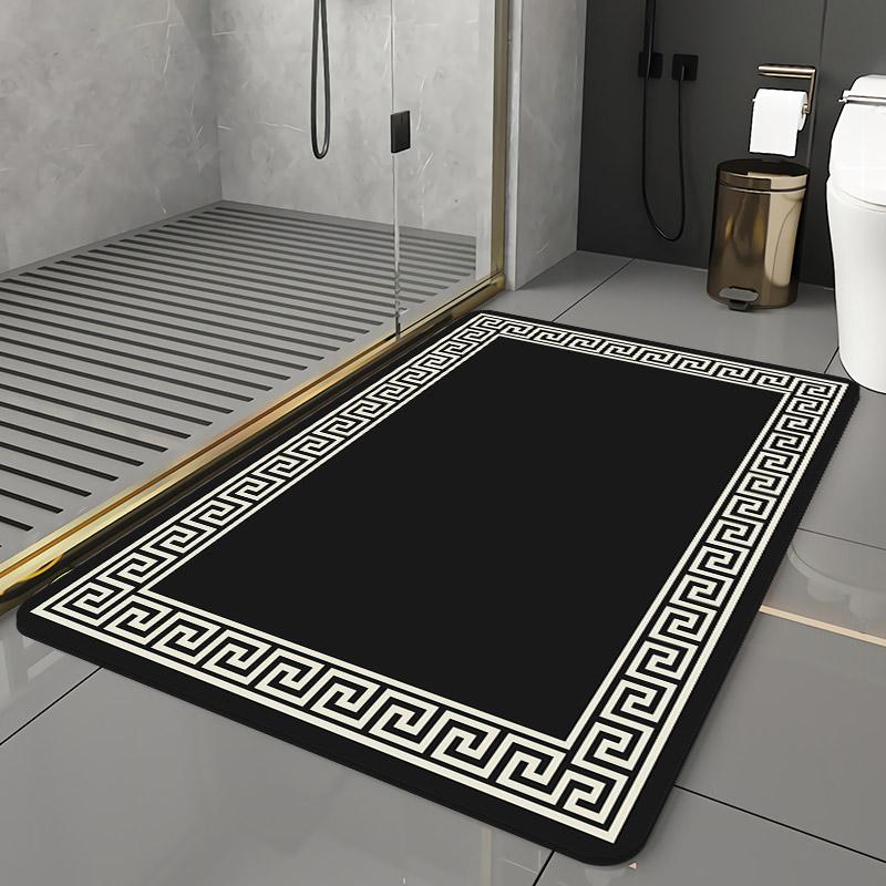 Water Absorbent Bathroom Mat Kitchen Floor Mat Non-slip Bath Rug Luxury Door Mat Decoration Home Footmat Washing Machine Top Mat 40x60cm
Water Absorbent Bathroom Mat Kitchen Floor Mat Non-slip Bath Rug Luxury Door Mat Decoration Home Footmat Washing Machine Top Mat 40x60cm