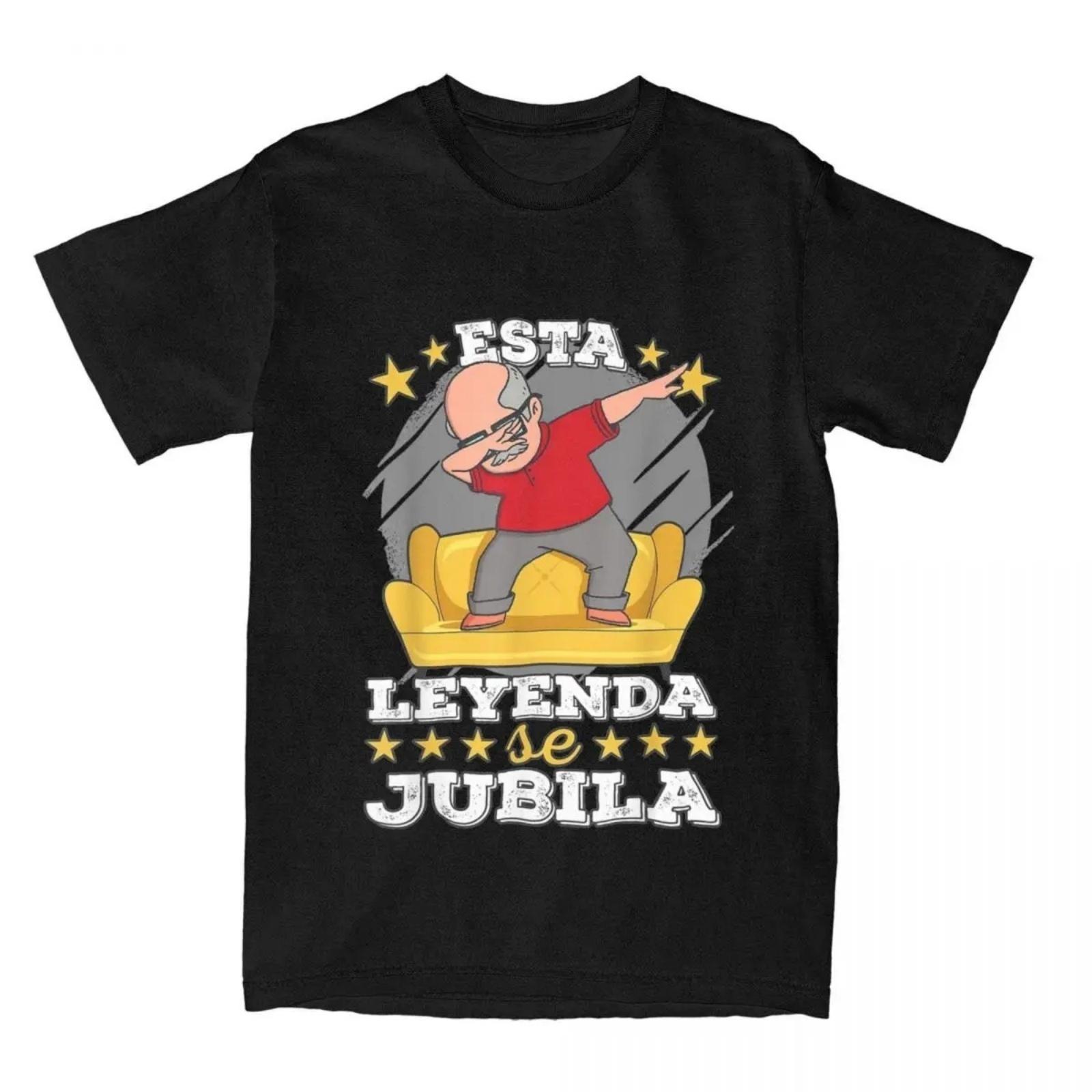 Fashion Spanish Retirement Jubilado Esta Leyenda Jubila T-Shirt Men Women Cotton Short Sleeve T Shirt Round Neck Summer Clothes S чёрный
Fashion Spanish Retirement Jubilado Esta Leyenda Jubila T-Shirt Men Women Cotton Short Sleeve T Shirt Round Neck Summer Clothes S чёрный