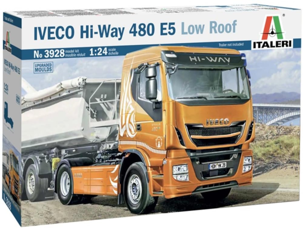 Platz Italeri Iveco Highway 480 E5 Грузовик Пластиковая Модель IT3928 1/24 (низкая крыша)
Platz Italeri Iveco Highway 480 E5 Грузовик Пластиковая Модель IT3928 1/24 (низкая крыша)