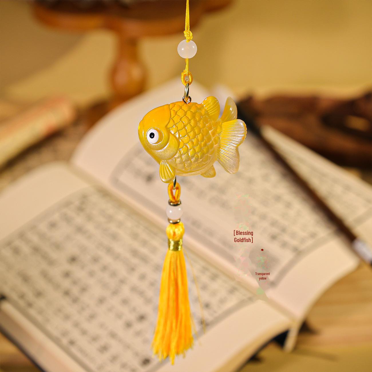 Кой Золота Рибка Ханфу Підвіска для Авто Ключниця - Креативний Новорічний Подарунок для Пар Regular Packaging
Кой Золота Рибка Ханфу Підвіска для Авто Ключниця - Креативний Новорічний Подарунок для Пар Regular Packaging