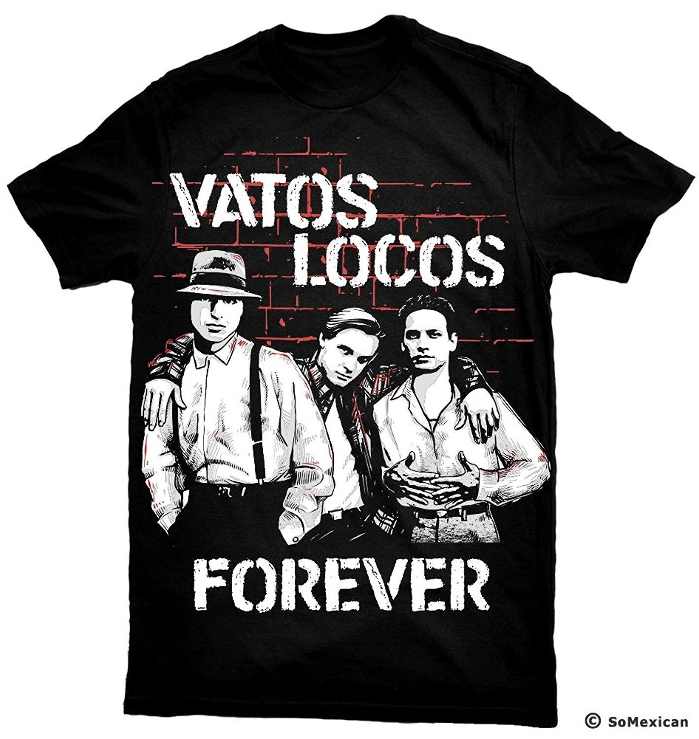 Blood In Blood Out T-Shirt Vatos Locos ever Cotton T-Shirt Digital Print Clothing Promotion
Blood In Blood Out T-Shirt Vatos Locos ever Cotton T-Shirt Digital Print Clothing Promotion