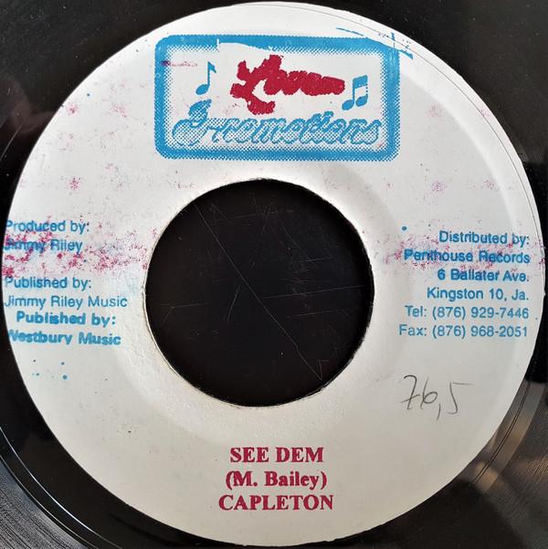 7inch Record CAPLETON - See Dem NONE Love Promotions Jamaica Reggae, Ska & Dub Used
7inch Record CAPLETON - See Dem NONE Love Promotions Jamaica Reggae, Ska & Dub Used