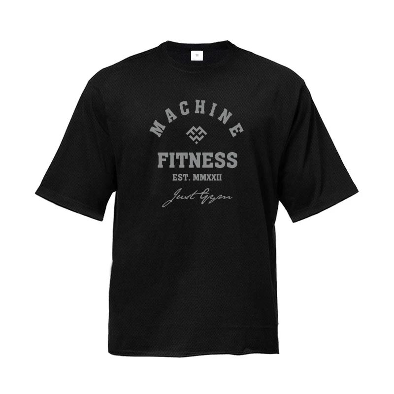 Muscleguys Running T-shirts Men Oversized Drop Shoulders Half Sleeve T Shirt Quick Dry Mesh Gym Clothing Bodybuilding Fitness Loose Tshirt M чорний
Muscleguys Running T-shirts Men Oversized Drop Shoulders Half Sleeve T Shirt Quick Dry Mesh Gym Clothing Bodybuilding Fitness Loose Tshirt M чорний