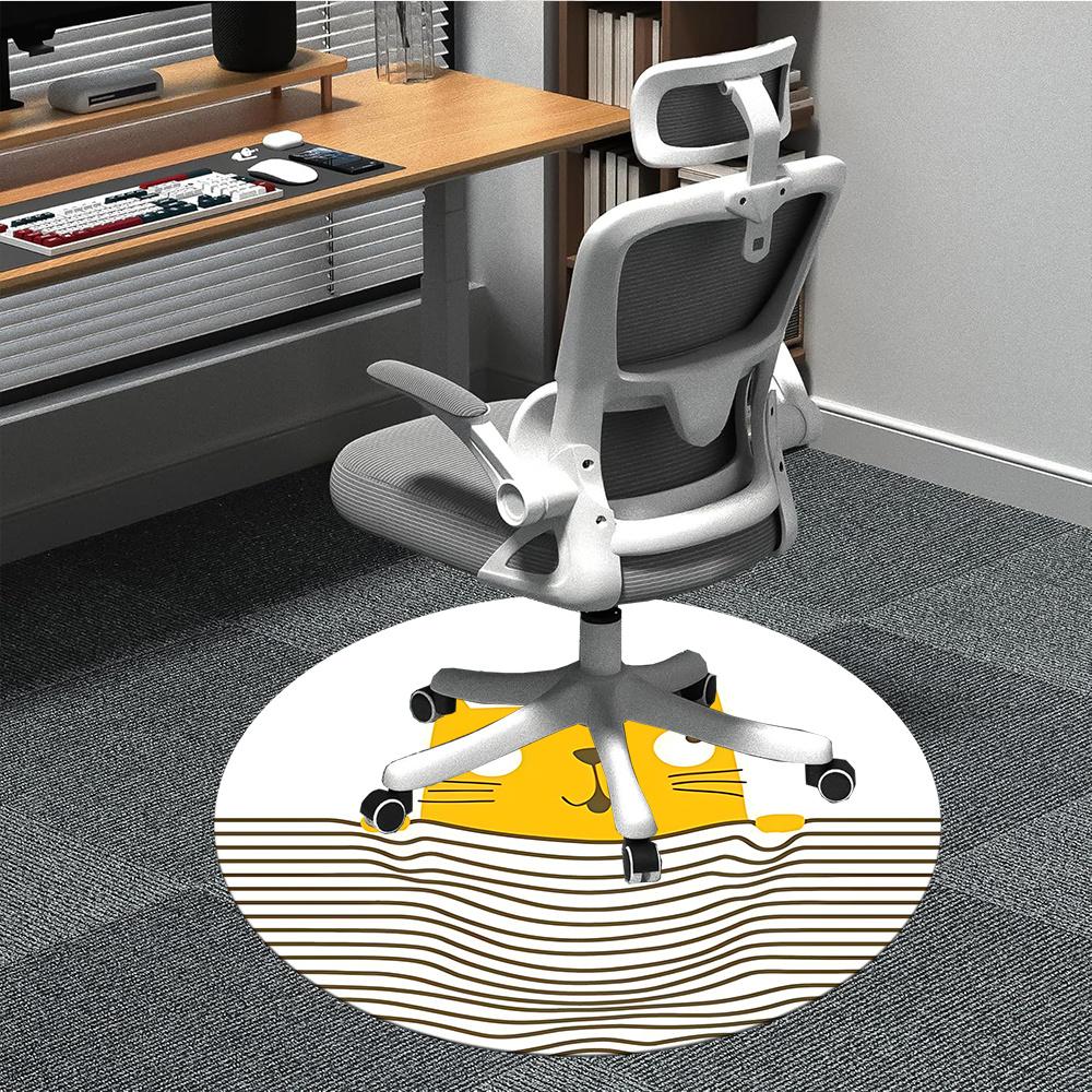 1pc Cat Waves Office Round Area Rug, Indoor Mat Suitable ForOffice, Under Office Chairs Bedroom Living Room Home Decor, Room Decot133 80cm by 80cm
1pc Cat Waves Office Round Area Rug, Indoor Mat Suitable ForOffice, Under Office Chairs Bedroom Living Room Home Decor, Room Decot133 80cm by 80cm