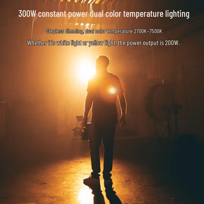 GVM SD300 300W Professional LED Bi-Color/RGB Video Light
GVM SD300 300W Professional LED Bi-Color/RGB Video Light