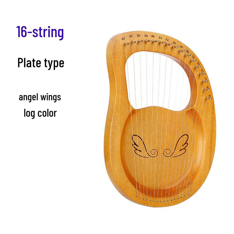 Laiya Qin 16-String Beginner Harp, 19-24 Tone Portable Lyre Konghou Musical Instrument
Laiya Qin 16-String Beginner Harp, 19-24 Tone Portable Lyre Konghou Musical Instrument