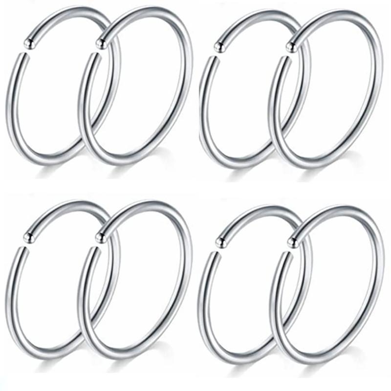 5/10/20PCS Stainless Steel L Shape Nose Stud Set 20G Crystal Nose Ring Hoop Set Indian Crystal Nose Stud Bulk Piercing Nariz Lot 5Piece
5/10/20PCS Stainless Steel L Shape Nose Stud Set 20G Crystal Nose Ring Hoop Set Indian Crystal Nose Stud Bulk Piercing Nariz Lot 5Piece
