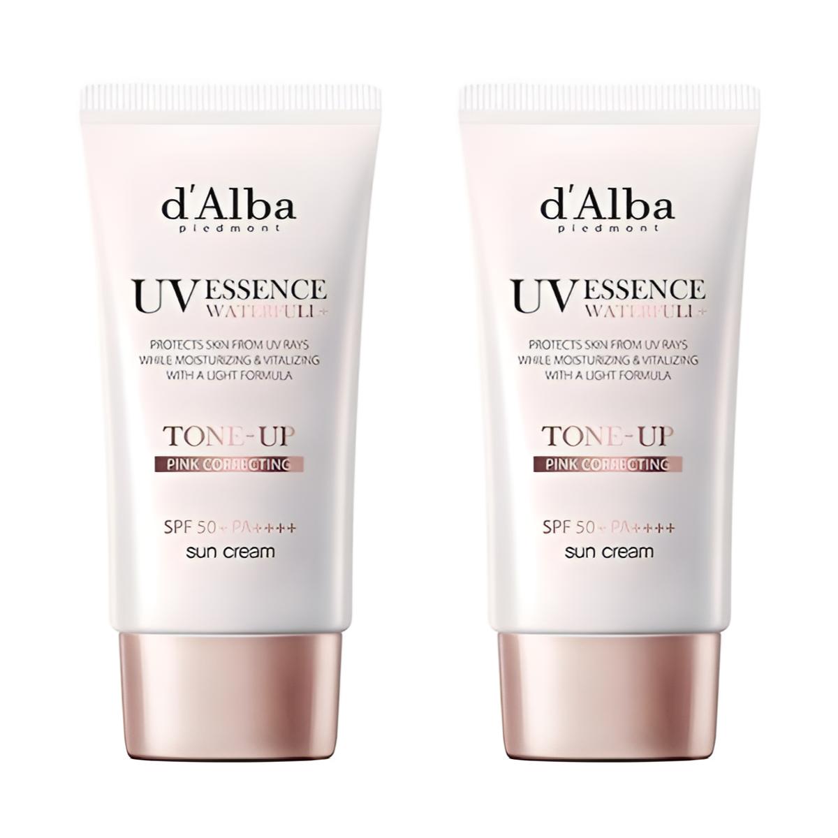d Alba UV Essence Waterfull Tone-Up Pink Correcting Sun Cream SPF50+ PA+++ 50 мл 50ml X 2PCs
d Alba UV Essence Waterfull Tone-Up Pink Correcting Sun Cream SPF50+ PA+++ 50 мл 50ml X 2PCs
