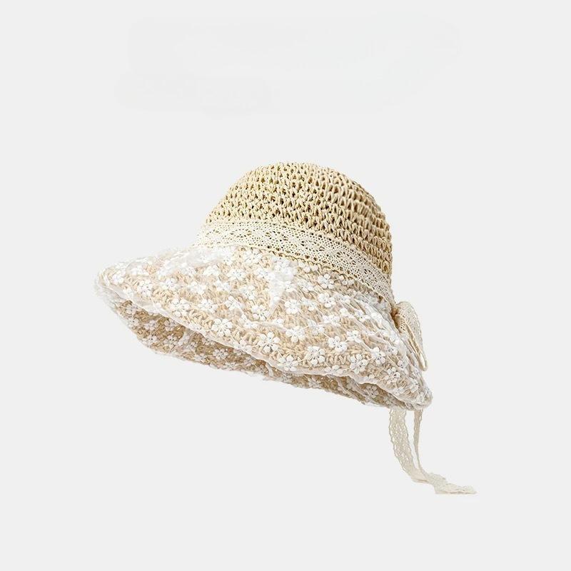 2026 New French Style Feminine Lace Straw Bucket Hat Summer Women Outings Sun Protection Hat Beach Vacations Seaside Hats бежевий
2026 New French Style Feminine Lace Straw Bucket Hat Summer Women Outings Sun Protection Hat Beach Vacations Seaside Hats бежевий