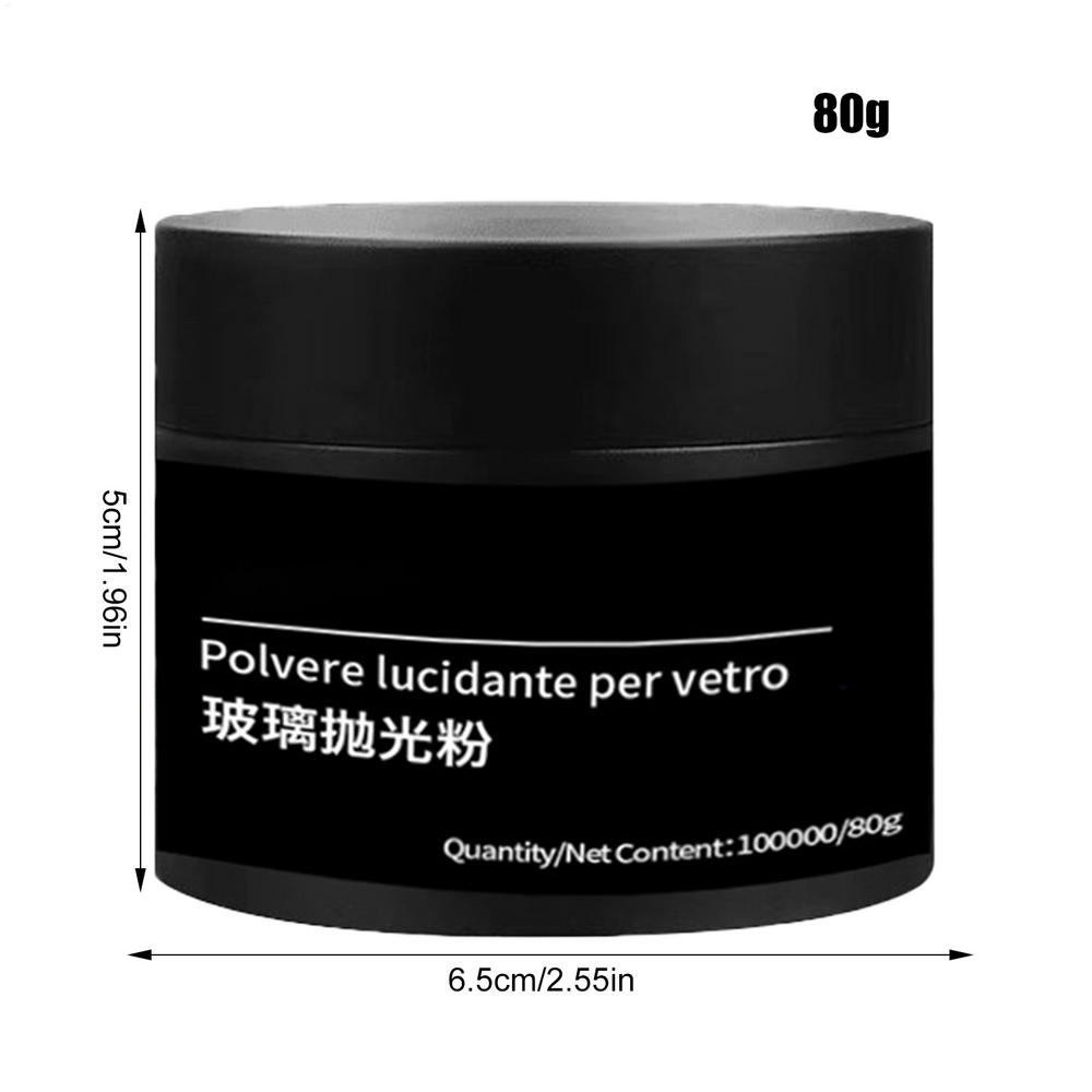 Glass polishing powder to remove oil film, car windshield to remove scratches on car windows чорний
Glass polishing powder to remove oil film, car windshield to remove scratches on car windows чорний